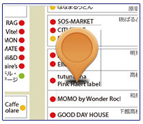 スマートフォン・地域マップ配信サービス